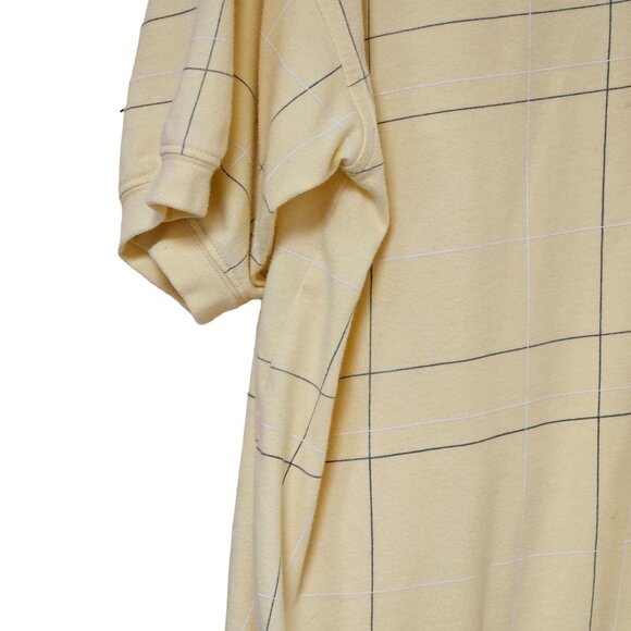 David Taylor Mens Checked Polo Shirt L Short Sleeve Cotton Polyester Blend - Picture 7 of 7